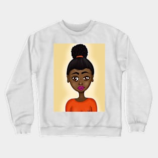 Black girl magic, cute digital art Crewneck Sweatshirt